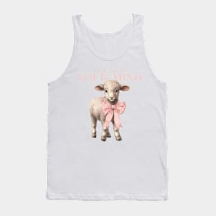 Be kind to your mind sheep mental health concept Tank Top